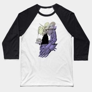 Mecha samurai Baseball T-Shirt